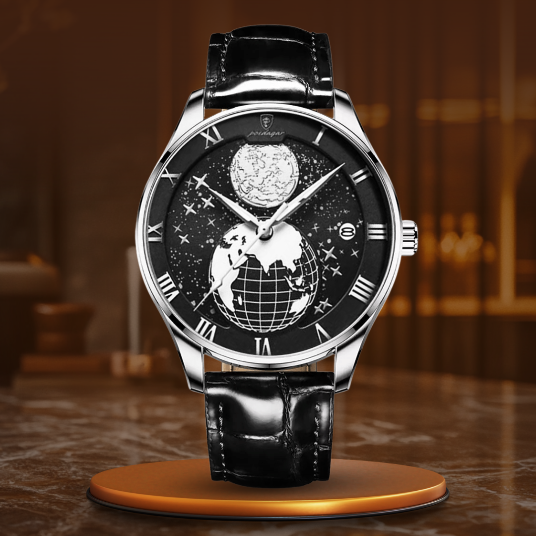 Elegancki Zegarek Kwarcowy w Stylu Biznesowym