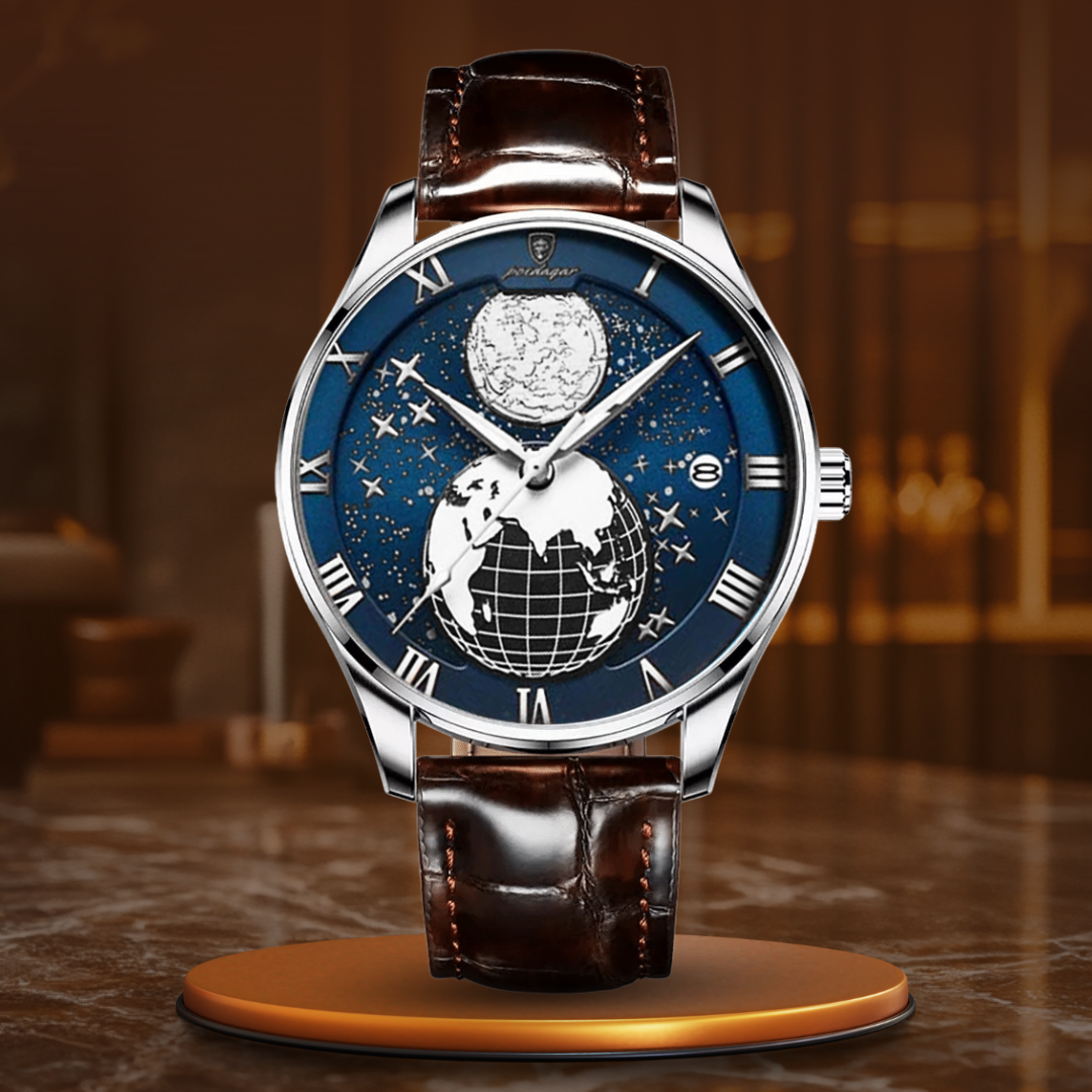 Elegancki Zegarek Kwarcowy w Stylu Biznesowym