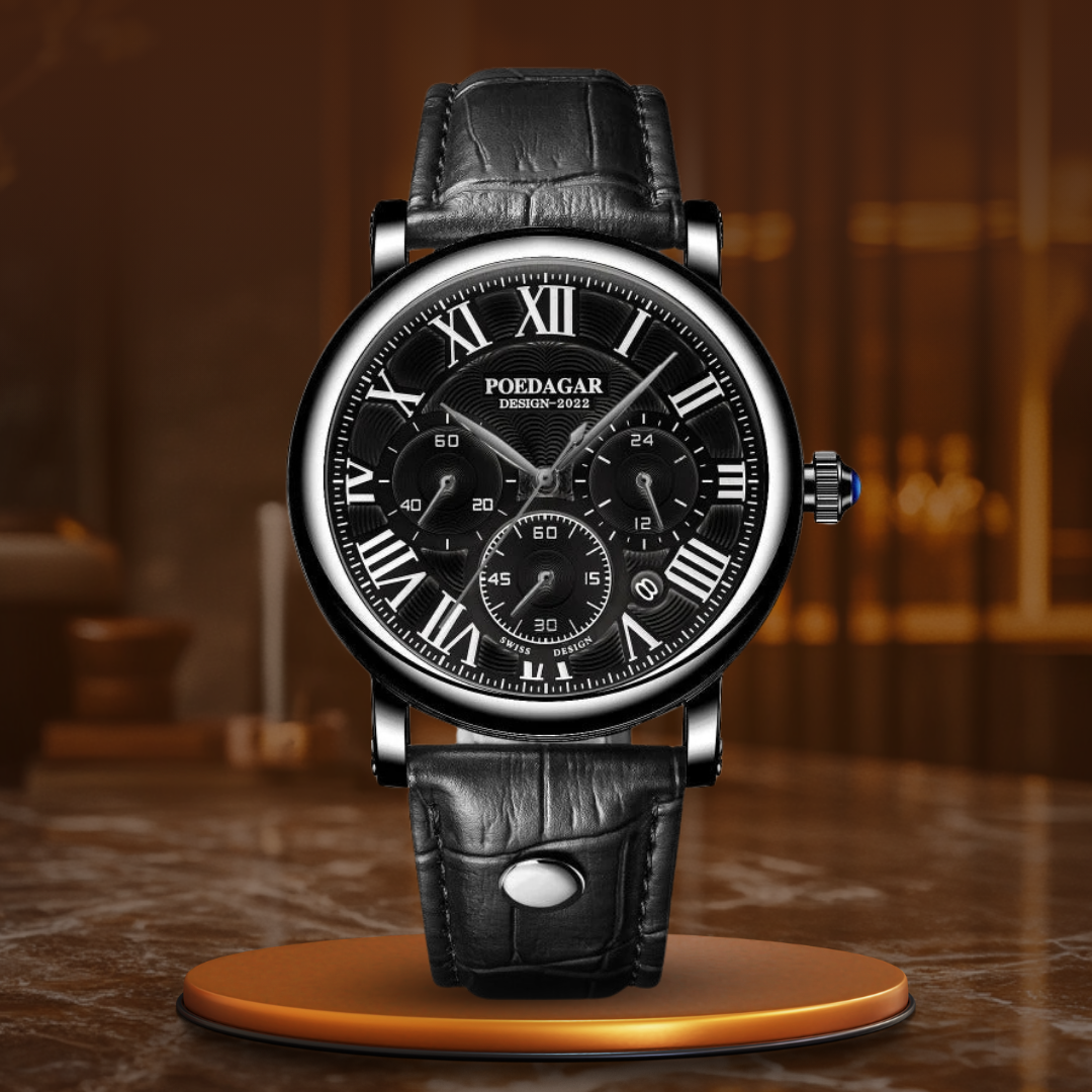 Elegancki Zegarek Chronograf na Co Dzień