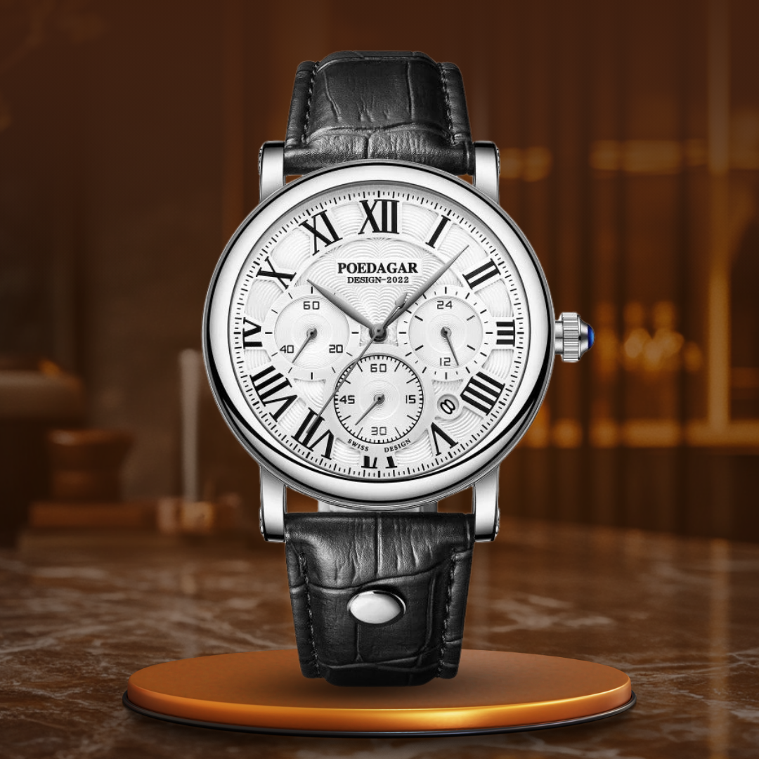 Elegancki Zegarek Chronograf na Co Dzień