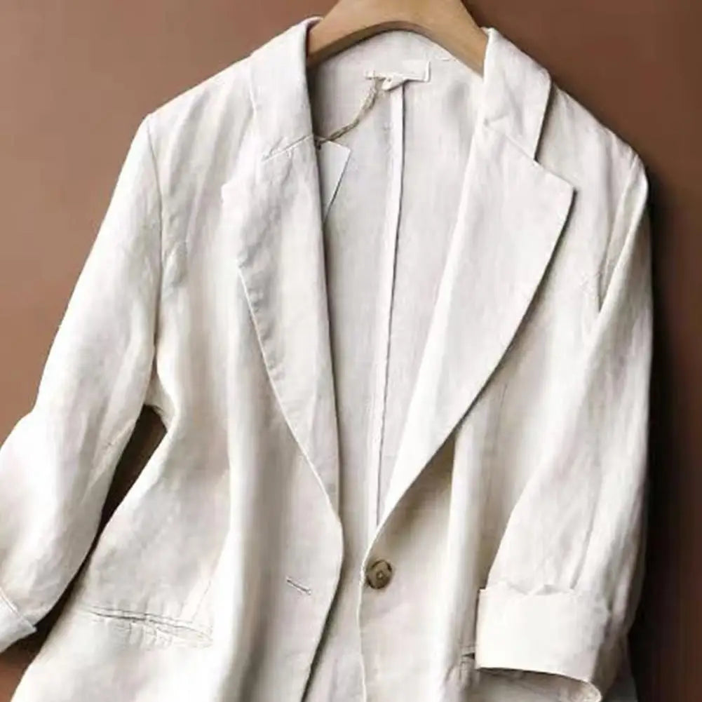 Lekka Marynarka Letnia Z Lnu | Stylowa Elegancja Na Lato