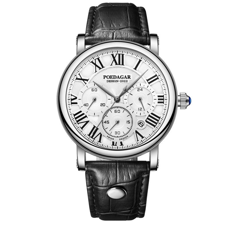 Elegancki Zegarek Chronograf na Co Dzień