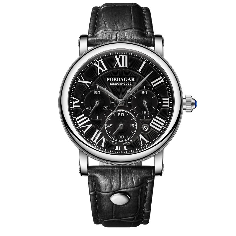 Elegancki Zegarek Chronograf na Co Dzień