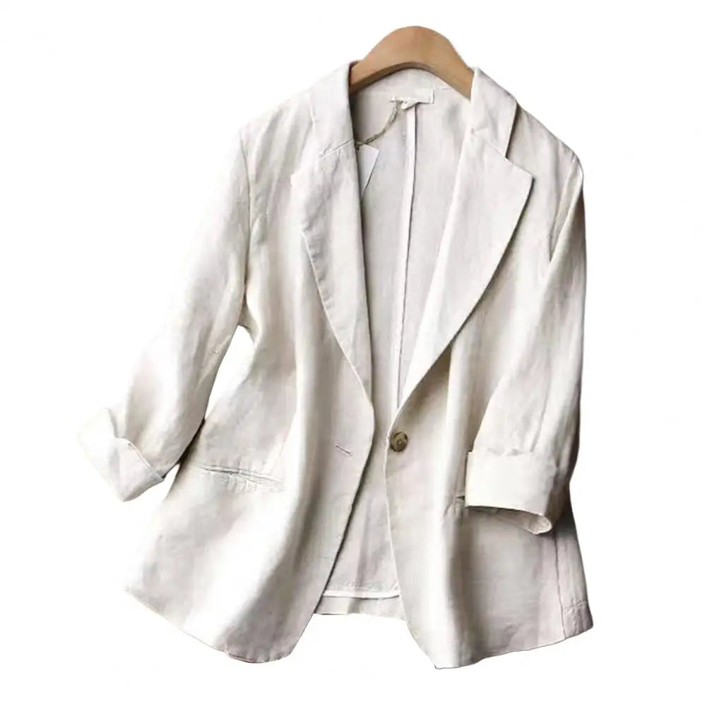 Lekka Marynarka Letnia Z Lnu | Stylowa Elegancja Na Lato