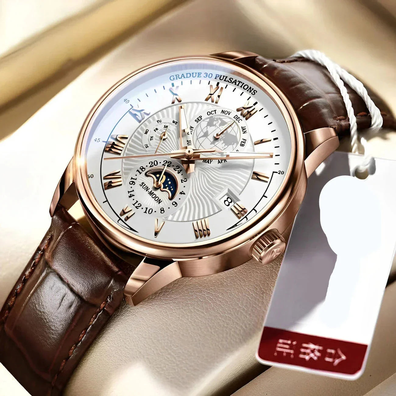 Elegancki Zegarek Sportowy