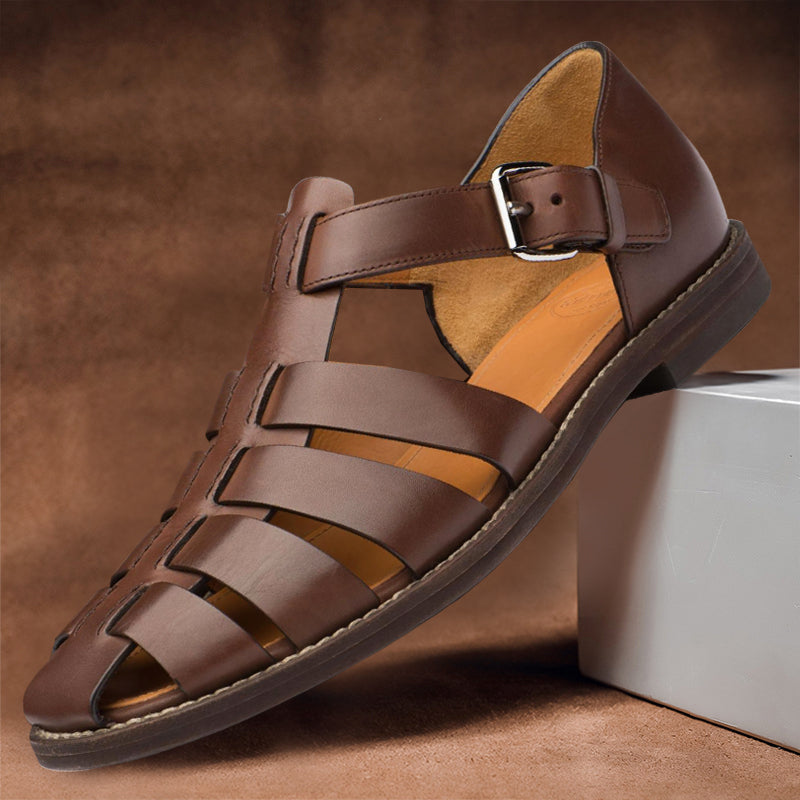 Stylowe Męskie Sandały Skórzane Na Lato | Komfort I Elegancja
