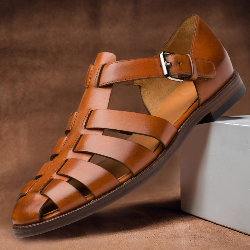 Stylowe Męskie Sandały Skórzane Na Lato | Komfort I Elegancja