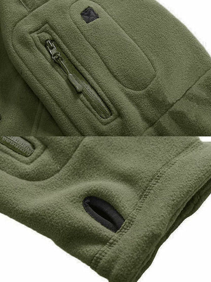 Wiatroszczelna Męska Kurtka Outdoorowa | Ciepła Sportowa Bluza