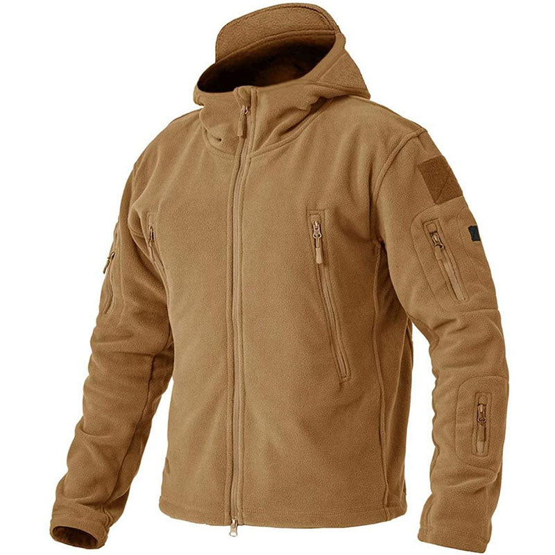 Wiatroszczelna Męska Kurtka Outdoorowa | Ciepła Sportowa Bluza