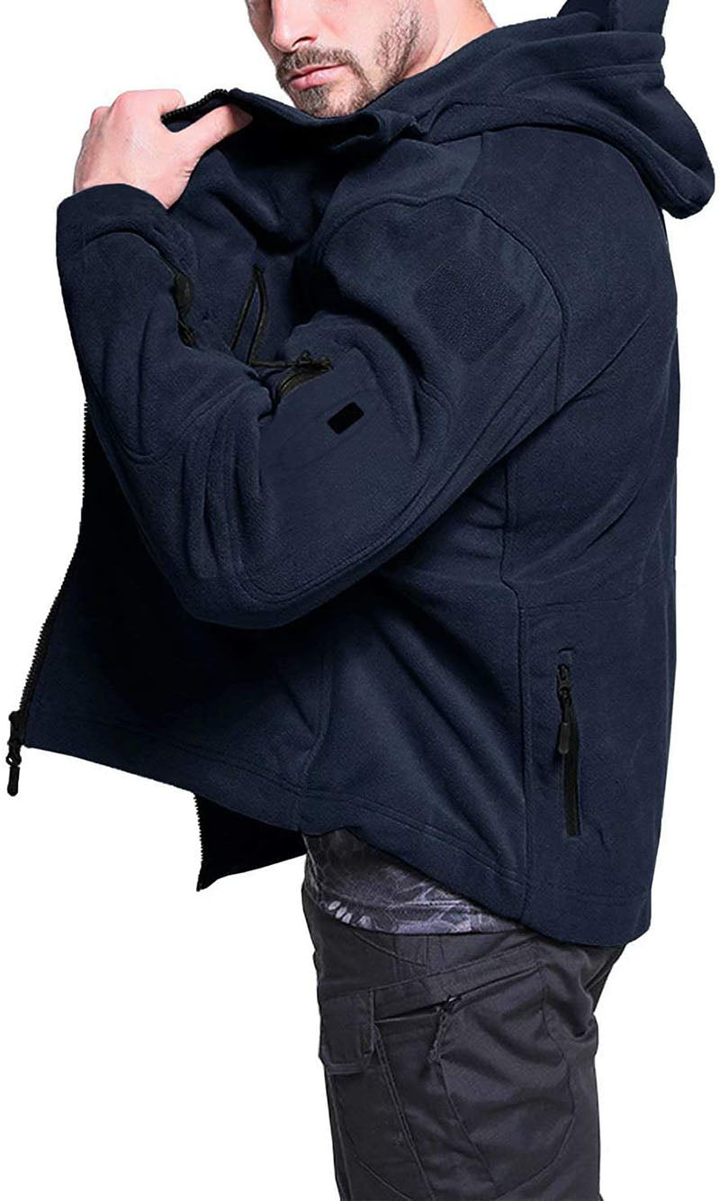 Wiatroszczelna Męska Kurtka Outdoorowa | Ciepła Sportowa Bluza