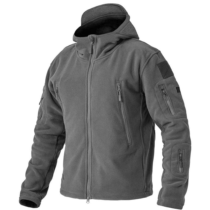 Wiatroszczelna Męska Kurtka Outdoorowa | Ciepła Sportowa Bluza