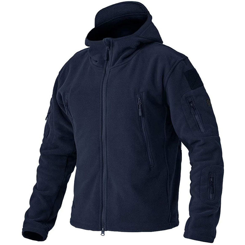 Wiatroszczelna Męska Kurtka Outdoorowa | Ciepła Sportowa Bluza