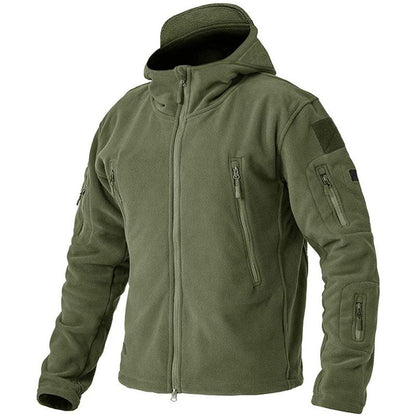 Wiatroszczelna Męska Kurtka Outdoorowa | Ciepła Sportowa Bluza