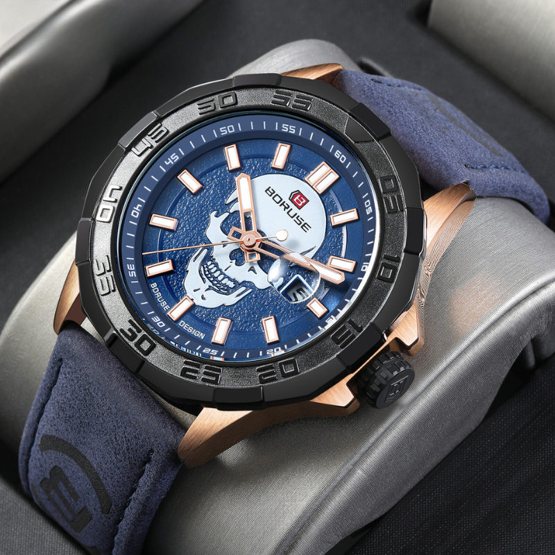 Stylowy Wielofunkcyjny Zegarek z Chronografem