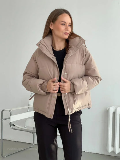 Damska Kurtka Casual Zimowa | Odpowiednia Na Jesień I Zimę