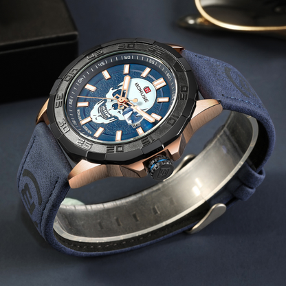 Stylowy Wielofunkcyjny Zegarek z Chronografem