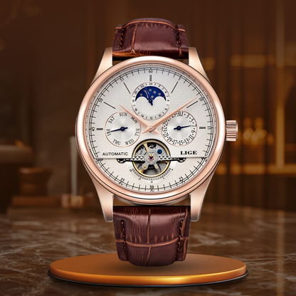 Automatyczny Zegarek Mechaniczny z Tourbillonem