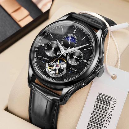Automatyczny Zegarek Mechaniczny z Tourbillonem
