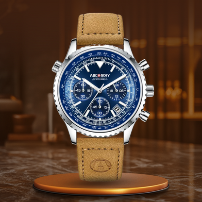Elegancki Chronograf Luksusowy Zegarek