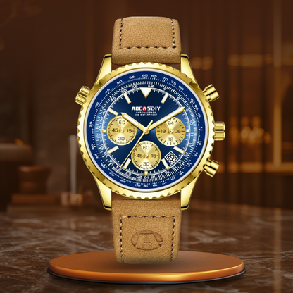 Elegancki Chronograf Luksusowy Zegarek
