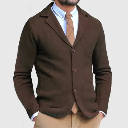 Elegancki Męski Blazer Z Guzikami | Stylowa Marynarka Na Co Dzień