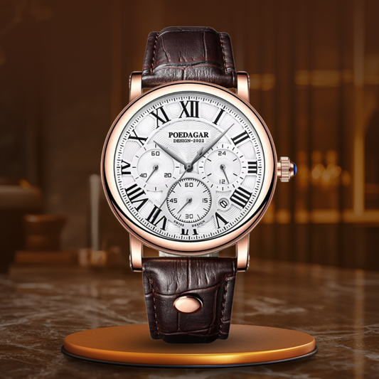 Elegancki Zegarek Chronograf na Co Dzień