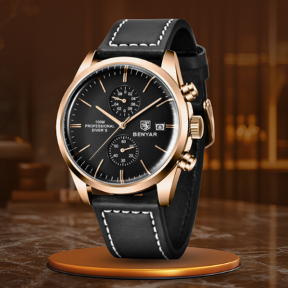 Elegancki Sportowy Zegarek Kwarcowy