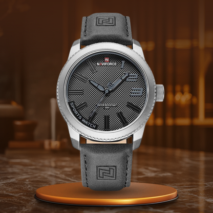 Militarna Sportowa Skórzana Zegarek Wstrząsoodporny