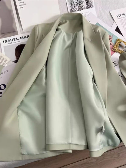 Elegancka Marynarka Damska Wiązana Na Pasek | Stylowa Kobiecość