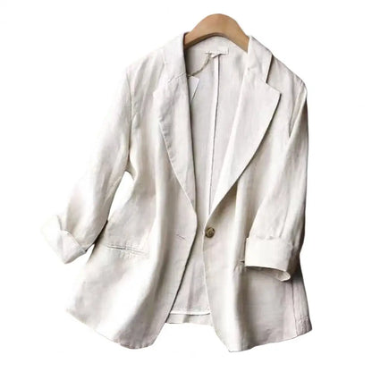 Lekka Marynarka Letnia Z Lnu | Stylowa Elegancja Na Lato
