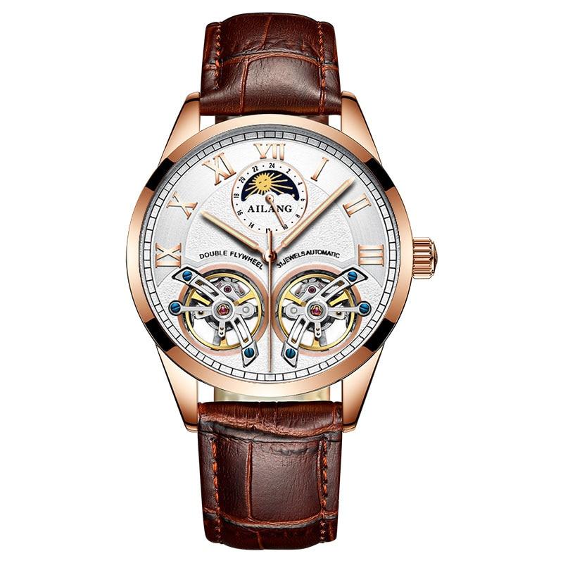 Mechaniczny zegarek w stylu tourbillon