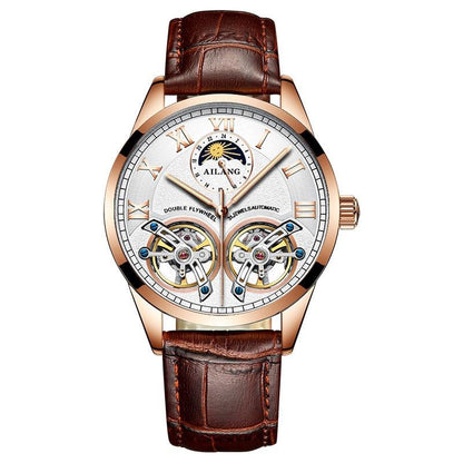 Mechaniczny zegarek w stylu tourbillon