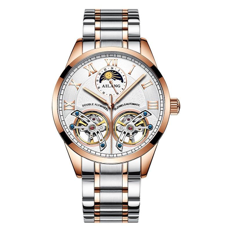 Mechaniczny zegarek w stylu tourbillon