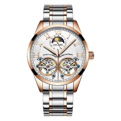 Mechaniczny zegarek w stylu tourbillon