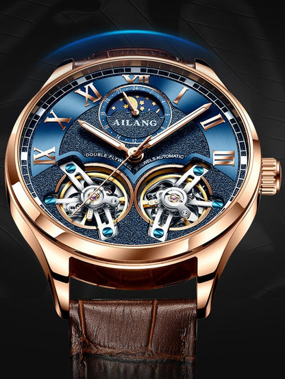 Mechaniczny zegarek w stylu tourbillon