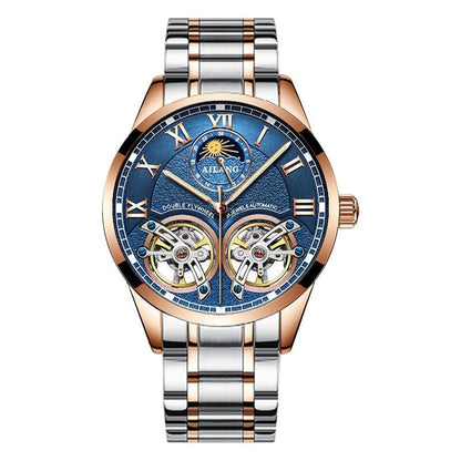 Mechaniczny zegarek w stylu tourbillon